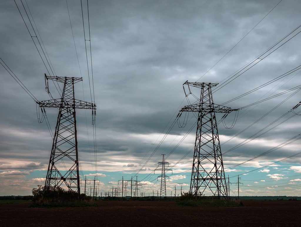 Electricity Power Lines Storm Energy