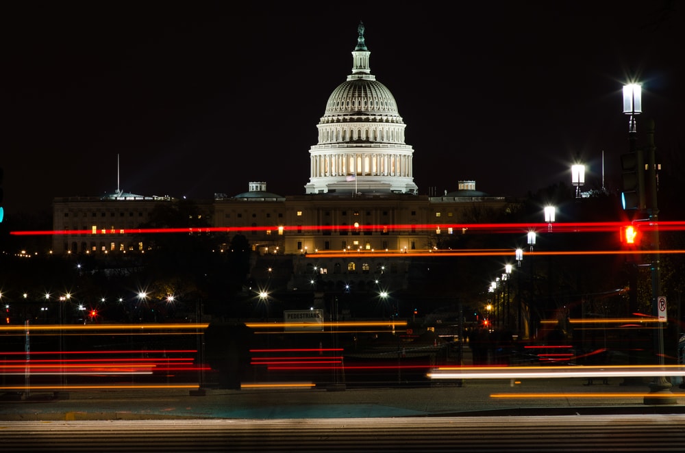 Congress Capitol Night