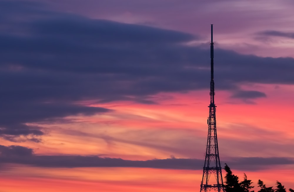 Sunset Celltower