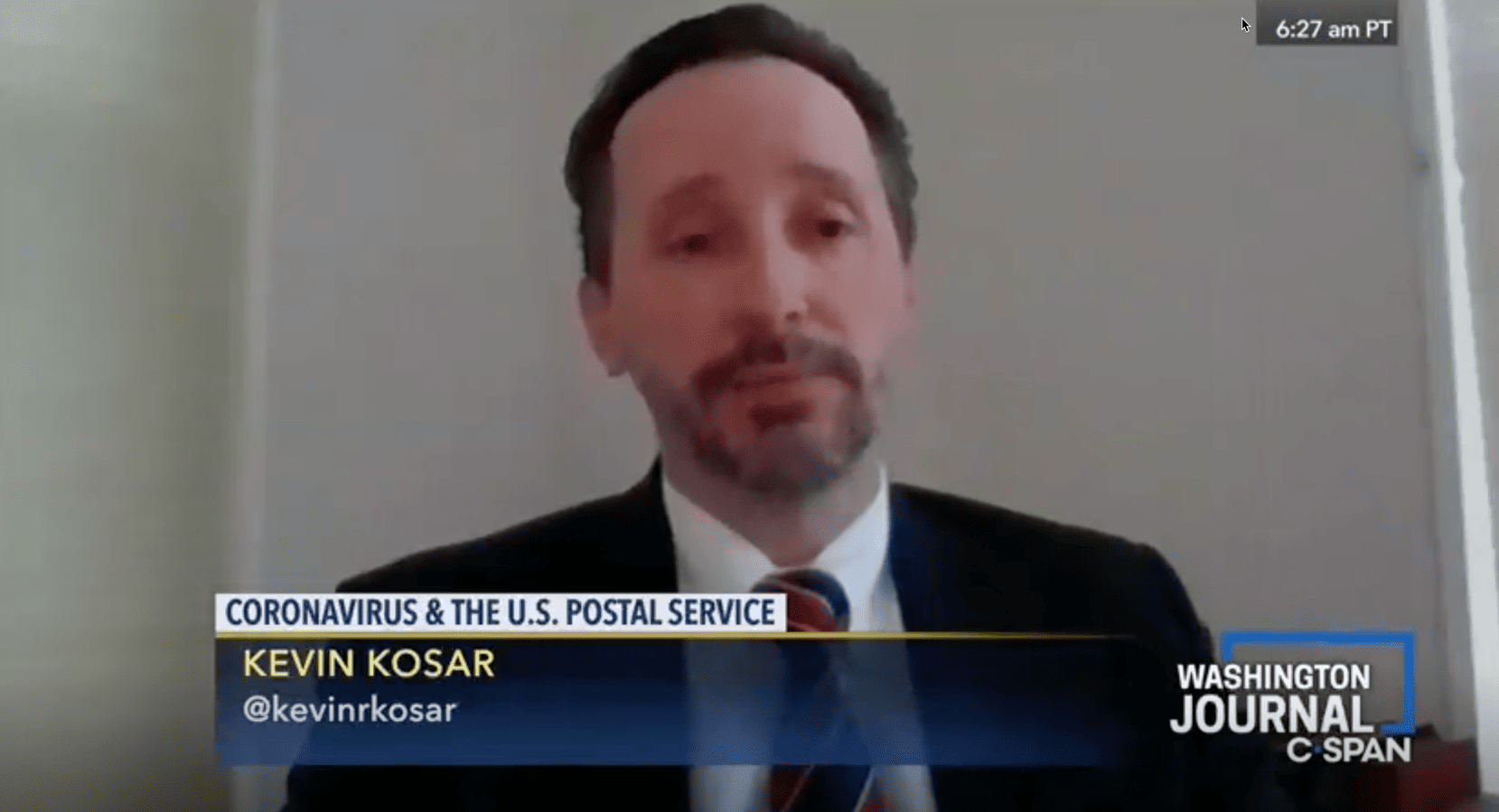 Video: Kevin Kosar on Coronavirus and the U.S. Postal Service - R ...